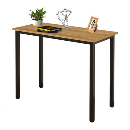 sogesfurniture Compact Computer Desk PC Laptop Table, Simple Home Study Table Writing Desk for Student, Multipurpose Workstation Office Meeting Table