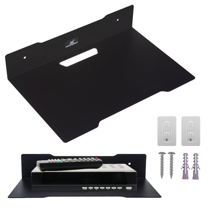 Maclean decoder wall shelf, single, max. 5kg, steel, MC-122