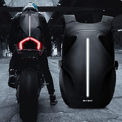 HYC00 Motorcycle Backpacks for Men Women Waterproof Motorbike Helmet Bag,Motorcycle Accessories,Motorcycle Helmet Backpack,Laptop Rucksack Travel Backpacks School Bags Hiking Treeking Rucksack Daypack