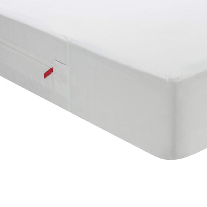Pikolin Home - Sanitary Mattress Protector – Waterproof, Breathable, white Cama 105-105 x 190/200 cm white