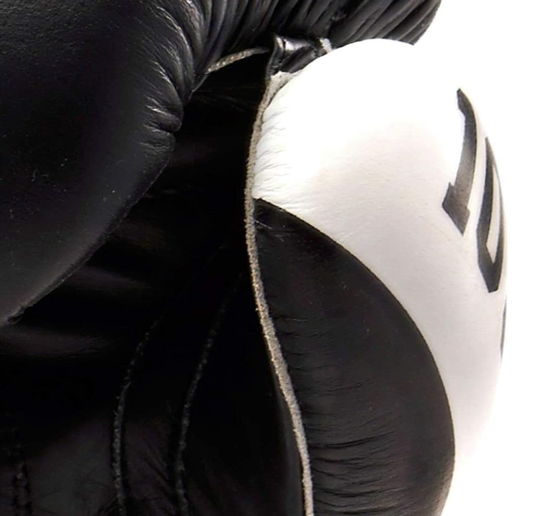 LEONE 1947, Shock Boxing Gloves, Unisex Adult, Black, 10 OZ, GN047