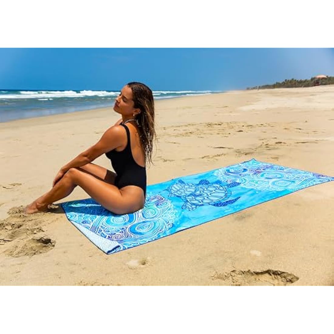 Elite Trend Microfiber Towels - Quick Dry Camping, Sports, Beach, Backpacking, Yoga, Gym, Travel Towel XL 78x35 w/Bag - Soft, Compact, Lightweight