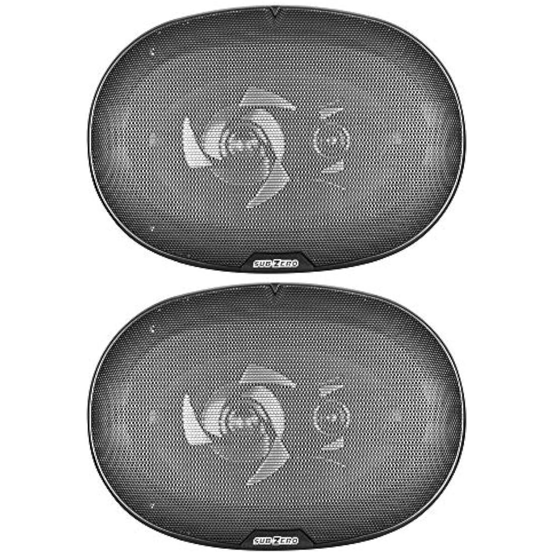 Sakura SS3328 Sub-Zero Ice Speakers, 6 x 9 inch Triaxial, 450W
