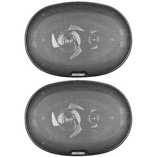 Sakura SS3328 Sub-Zero Ice Speakers, 6 x 9 inch Triaxial, 450W