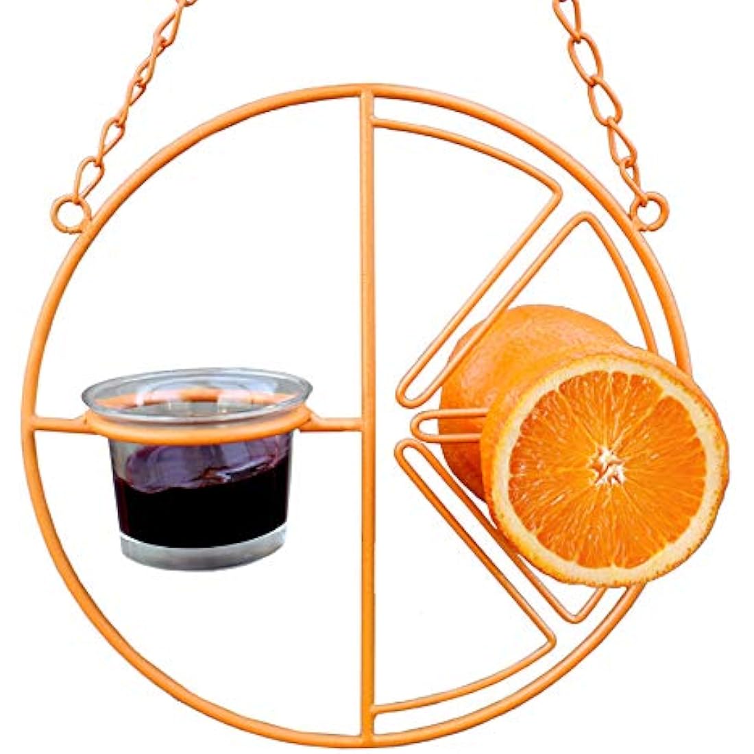 Heath Outdoor Products CF-133 Clementine Oriole Feeder, orange