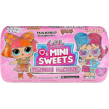 LOL Surprise Loves Mini Sweets Series 3 Vending Machine with 8 Surprises, Accessories, Vending Machine Packaging, Limited Edition Doll, Candy Theme, Collectible Doll- Great Gift for Girls Age 4+