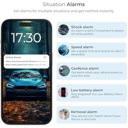 SALIND 11 2G - Magnetic GPS Tracker for Cars, Other Vehicles and Business - UK & Worldwide Real Time Tracking, Safe Area, Route Memory System and Alarms - Battery up to 90 Days (standby)