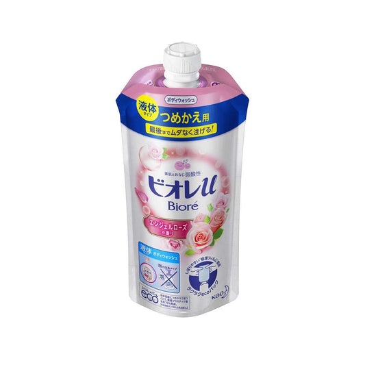 Biore U Body Wash Refill 340ml - Angel Rose Scent