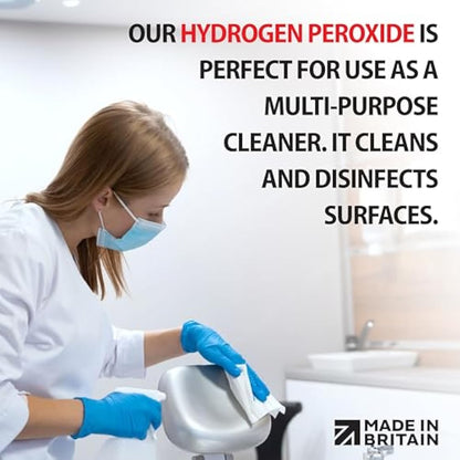 ChemLab McKLords Hydrogen Peroxide 3%, 1 Litre