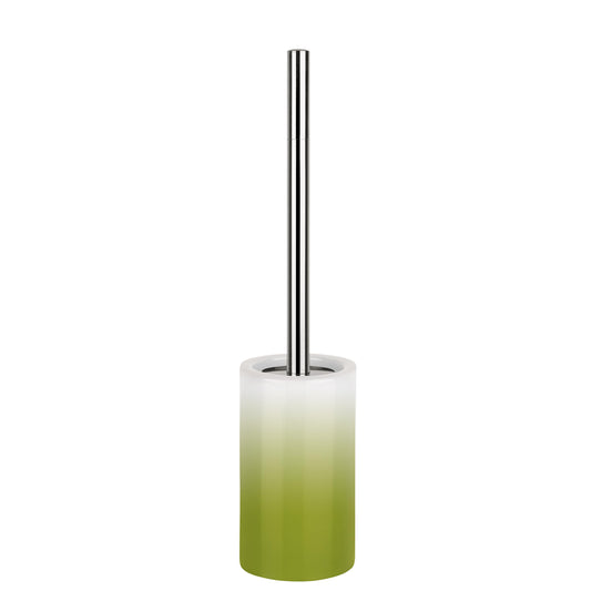 Spirella Porcelain Tube Gradient Toilet Brush, Lime