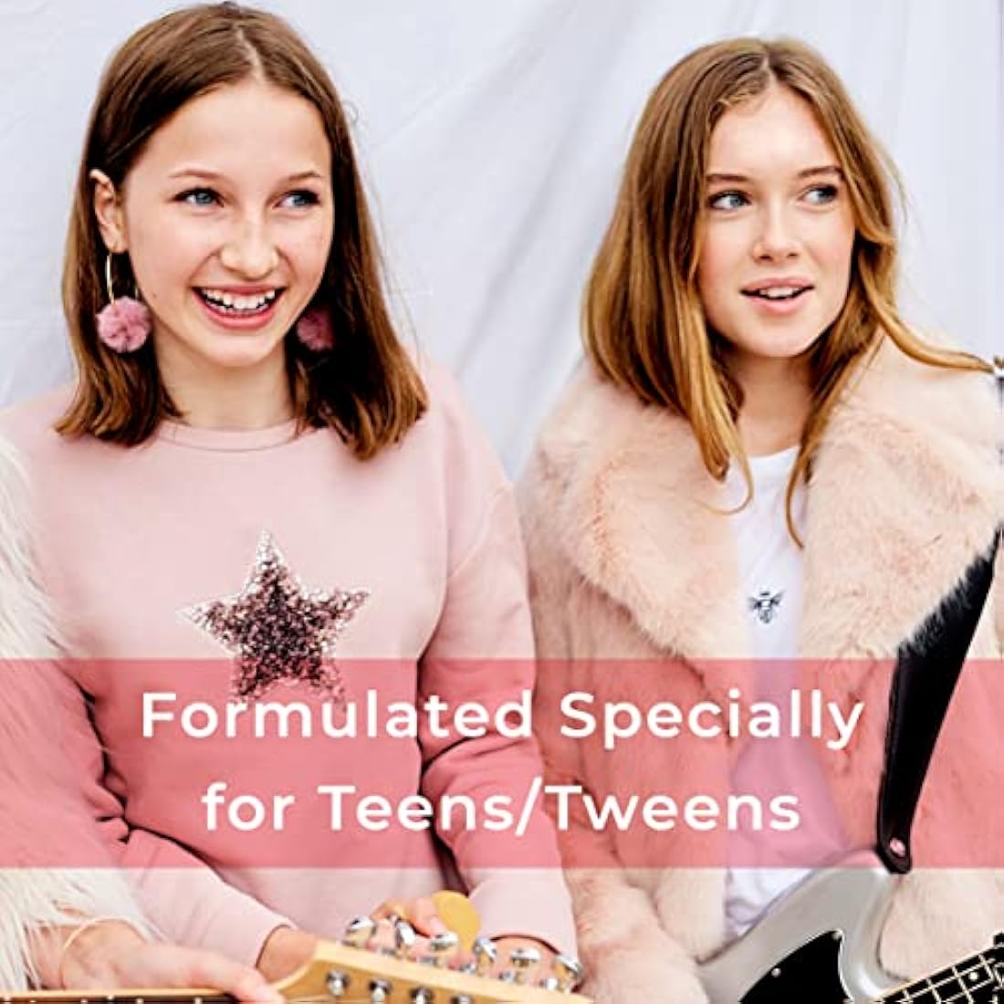 Spots & Stripes - Starter Skincare Set for Girls, Easy-to-Use and Natural Essentials for Teen and Young Skin, with Virgin Coconut, Kanuka and Niaouli, Super Gentle (150ml and 15g)