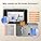 3D Printer Enclosure with Ventilation Kit Compatible with Bambulab A1 and A1 Combo with AMS lite,Fireproof Dustproof Tent with LED Light Constant Temperature Protective Cover-825 * 585 * 585mm