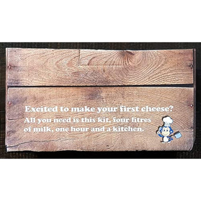 Cheese Making Kit - make 30 different Artisan Cheeses Basket