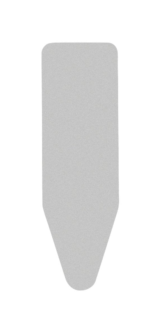 Brabantia 2mm Built-in-Foam Ironing Board Cover (E Board/Metallised) Heat-Resistant, Non-Slip, Cord Fastener
