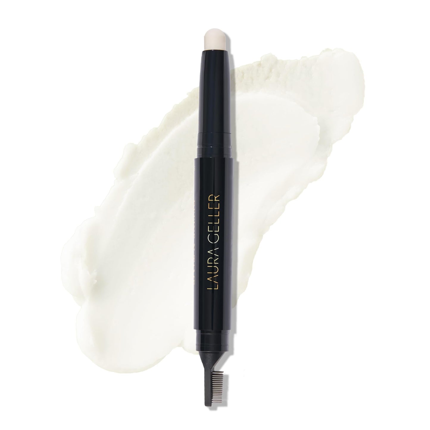 LAURA GELLER NEW YORK Define-n-Tame Brow Lifting Stick - Laminated Full Brows - Brow Wax (05 Clear)