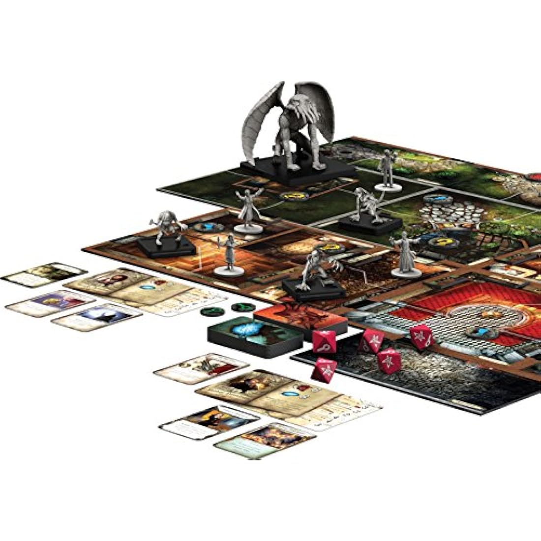 Fantasy Flight Games | Homes of Terror - Second Edition | Board Game | Ages 14+ | 1-5 Players