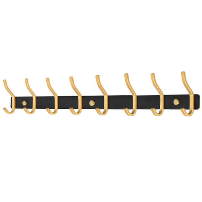 MEIJO Coat Hooks Wall Mounted, Coat Rack Wall Mounted Stainless Steel Heavy Duty Wall Hook, Coat Hooks for Door, Bedroom, Bathroom