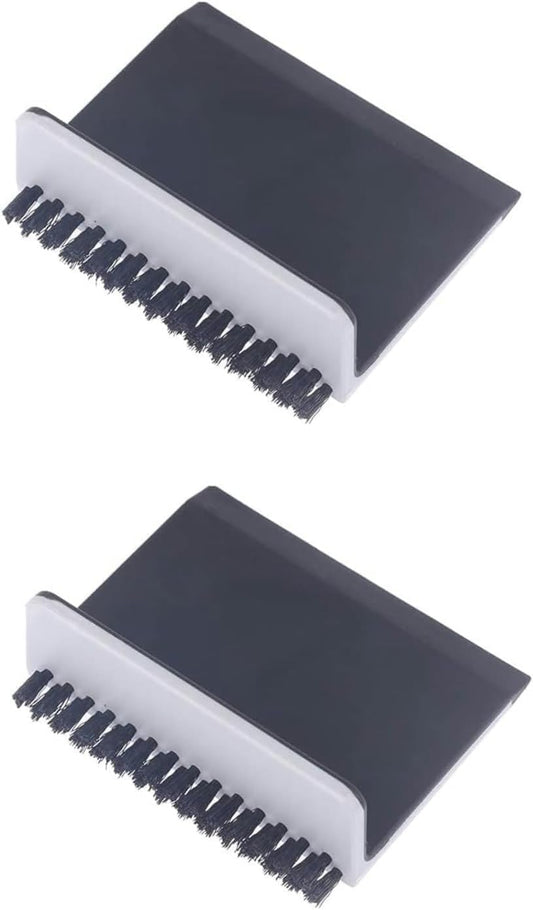 2Pcs Black Kitchen Sink Squeegee Cleaner Countertop Brush Wiper Vegetable Cleaning Brush Wiper Home Kitchen Tool Accessories Household Squeegees