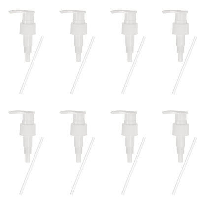 sourcing map 8 Pcs Soap Dispenser Pump Heads Soap Dispensers Top Pumps Replacement Switch Pumphead for Standard 24/410 Neck Size Lotion Shampoo