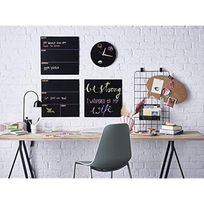 edding 4085 chalk marker - silver - 10 chalk pens - round tip 1-2 mm - fine-tipped wet wipe pen for chalkboards, windows, glass, mirrors - liquid chalk marker pens for opaque coverage