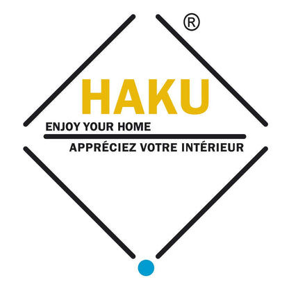 HAKU Möbel wall coat rack, MDF, grey-chrome, W 80 x D 6 x H 30 cm
