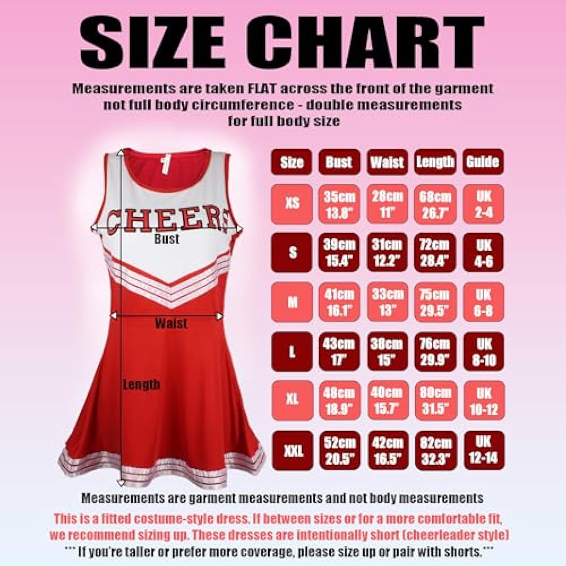 Cheerleader Fancy Dress Outfit Uniform High School Costume With Pom Poms Black And Purple Cheerleader, Large