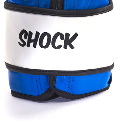 LEONE 1947, Shock Boxing Gloves, Unisex Adult, Blue, 12 OZ, GN047