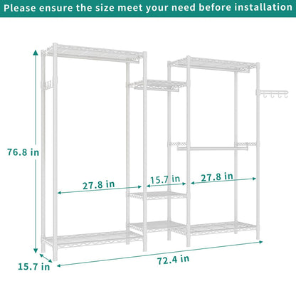 Exglobol Heavy Duty Clothes Rails,