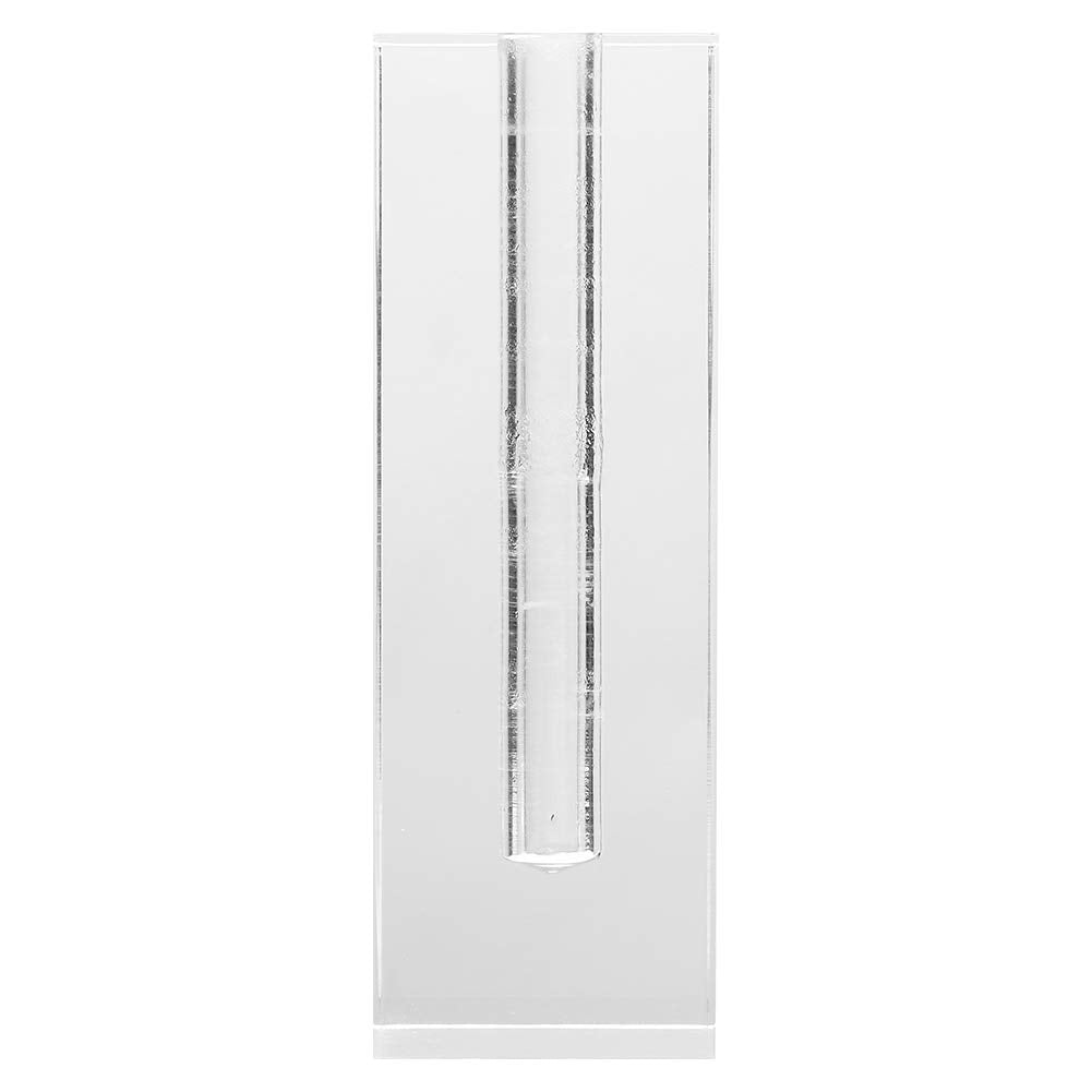 Acrylic Display Stand Transparent Rose Single Flower Show Base for Home Desktop Decoration
