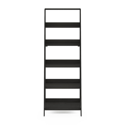 Furinno LADDER Shelf, 6-Tier Ladder Book Shelf, Bookcase, Storage Shelves, Storage Rack, for Organization and Storage, Living Room, Home Office