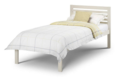Julian Bowen Slocum Bed, Single, White - W100 x D195cm