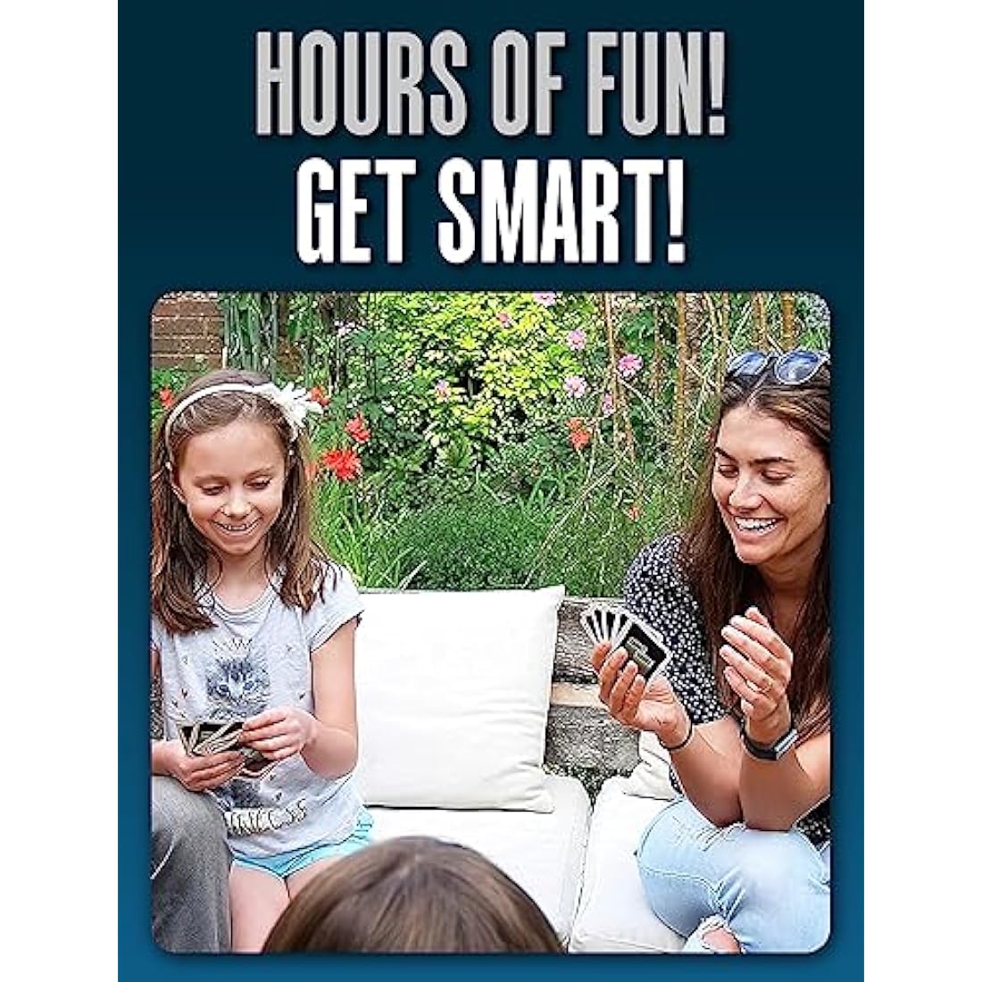 SMART CARDS Megacities, 7 games in 1, Pairs, Snap, Trumps, Rummy, Memory Quiz, Learn Facts, 50 Cards, Travel Game, Gift, Stocking Filler, Age 5+, 1-8 Players