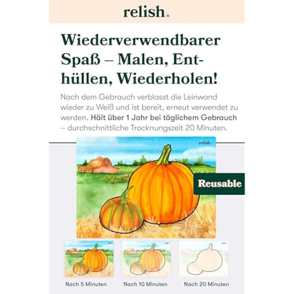 Relish - Dementia Aquapaints Activities - Pack of 5 Reusable Water Painting Toys, Farm Memories, Alzheimer’s Products & Gifts for Elderly/Seniors