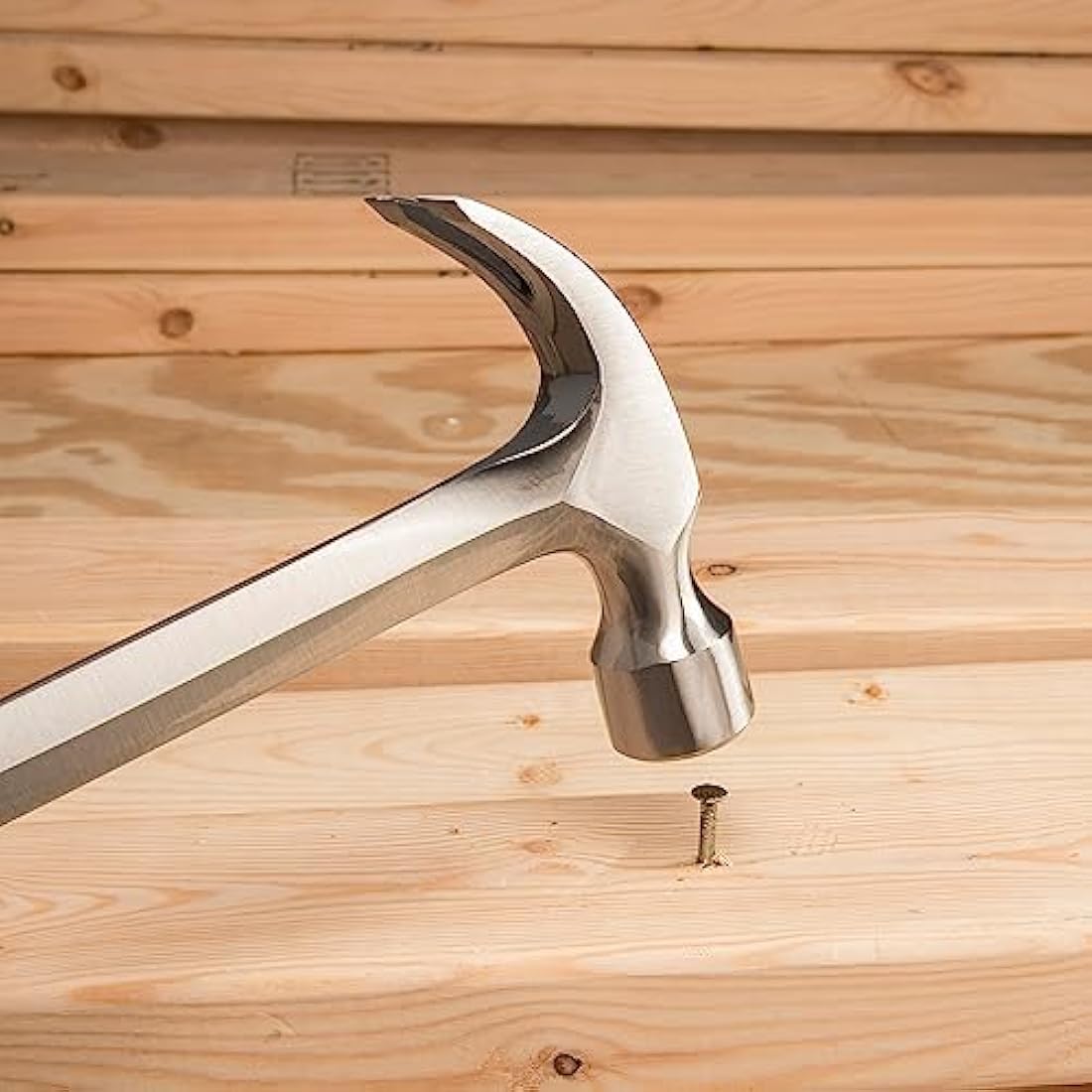 Estwing E3-22C 22oz 16-inch Smooth Face Framing Hammer with Vinyl Shock Reduction Grip