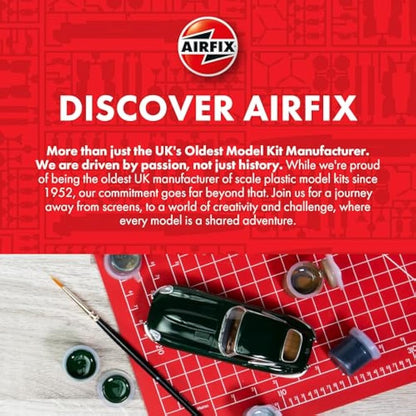 Airfix Vintage Classics Set - A04201V HMS Victorious - Plastic Model Ship Kits for Adults & Children 8+, Set Includes 94 Pieces - 1:600 Scale Model Ship Set