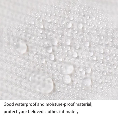 DDGAO Garment Covers Dustproof Clothes Covers Moth Proof Coat Bag with Zip PEVA Translucent Dress Cover Waterproof Anti-mite Breathable Suit