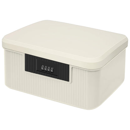 HOTOOLME Lockable Storage Container Bin,Medicine Organizer Box, S