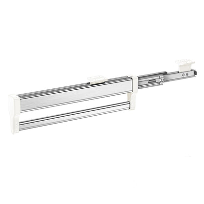 MAFAGE Pull Out Clothes Hanger Rod Adjustable Wardrobe Clothing Rail Hanger Rack Bar (347mm)