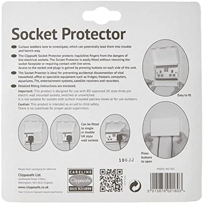 Clippasafe Socket Protector, Pack of 1