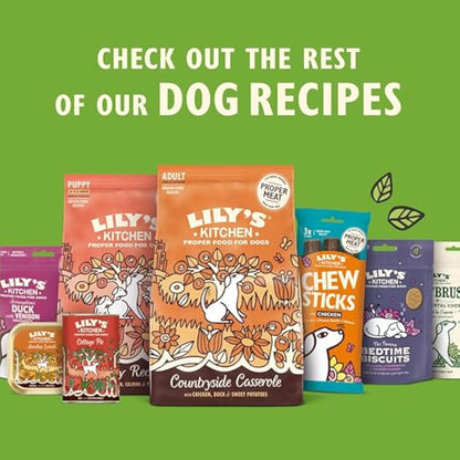 Lily's Kitchen Natural Adult Dog Wet Food, Beef Goulash, 6 x 400g