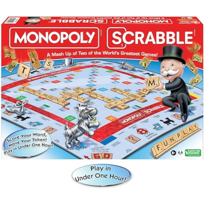 Monopoly Scrabble A Mashup Of Two Of The Worlds Greatest Games