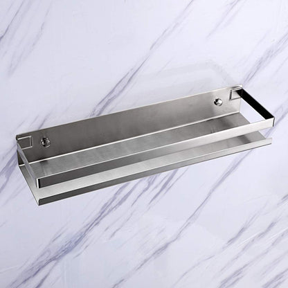 OwnMy Bathroom Shower Shelf Stainless Steel Bath Kitchen Basket Shower Caddy Rack