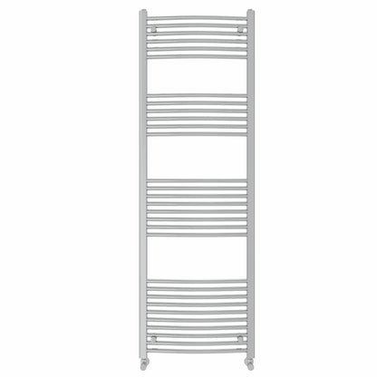 NRG Curved Chrome Bathroom Heated Towel Rail Radiator 1800x600mm