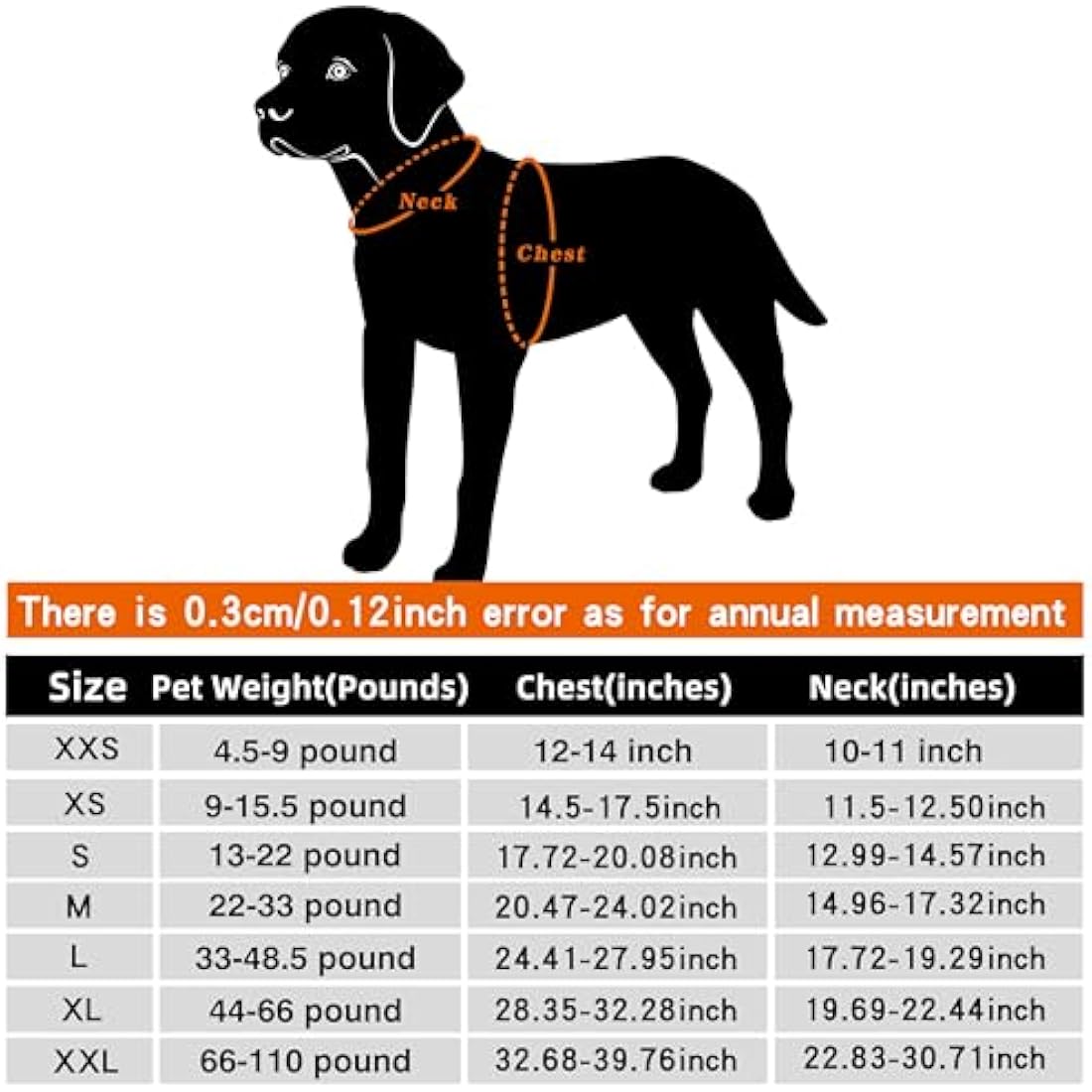 MOKCCI Truelove Dog Cooling Vest Harness Cooler Jacket with Adjustable Zipper for Outdoor Hunting Training and Camping