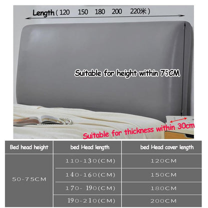 Bestenrose Headboard Cover for Double King Size Bed Waterproof Pu Cover