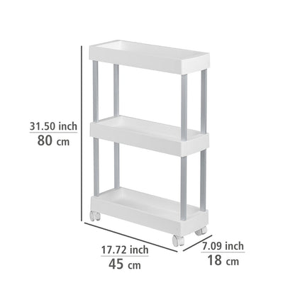 WENKO Mino Household and Bathroom Trolley