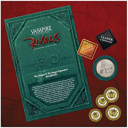 Renegade Game Studios Vampire: The Masquerade – Rivals Expandable Card Game | The Dragon and The Rogue | Deck Construction | World of Darkness English