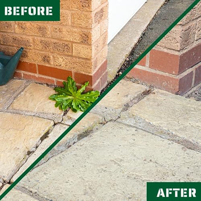 Rootblast | Super Strength Concentrated Total Weed Killer - Glyphosate for Effective Weed Control - Kills Weeds down to the their roots (1 x 1L), Packaging May Vary
