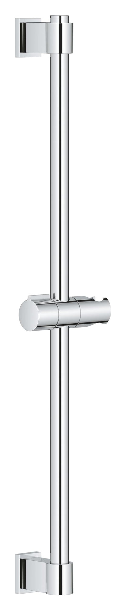 GROHE Vitalio Universal QuickFix - Shower Rail, 60 cm (with Wall Holders, Glide Element and Swivel Holder, Holding Force Maximum 20 kg)