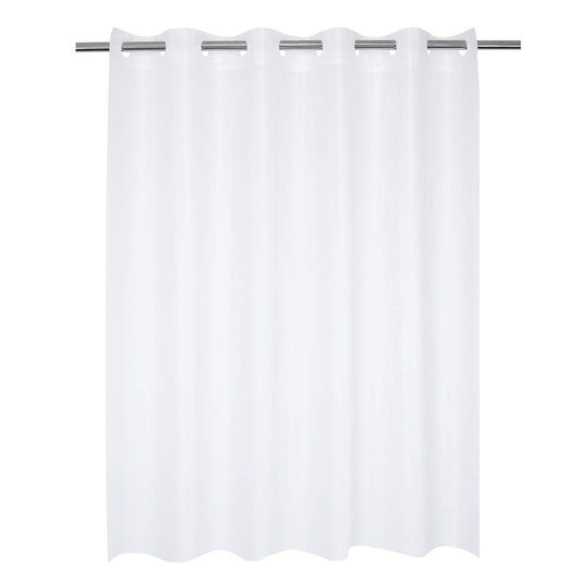 River Dream Hotel Grade No Hooks Needed Waterproof Shower Curtain or Liner,Frost (PEVA, 71" x 74")